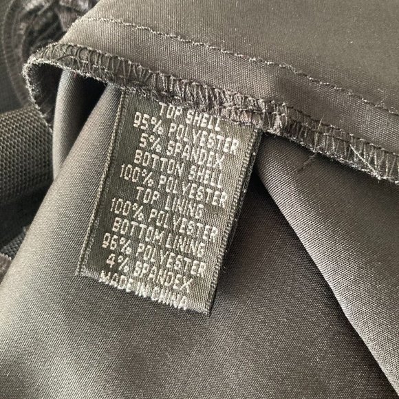 Adriana Papell Cocktail Dress Womens Size 16 Plus Size Black Lace - Picture 4 of 13